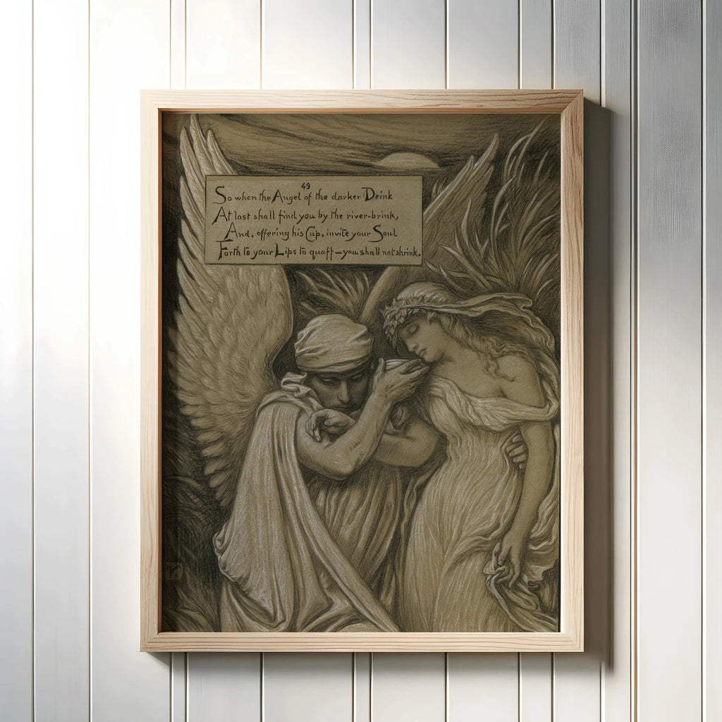 Ensemble d'affiches murales Visions obscures : Illustrations spirituelles mythiques