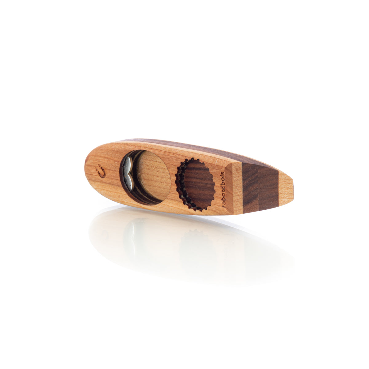 Versatile Wooden Bottle Opener 'The Ultimate D-Cap'