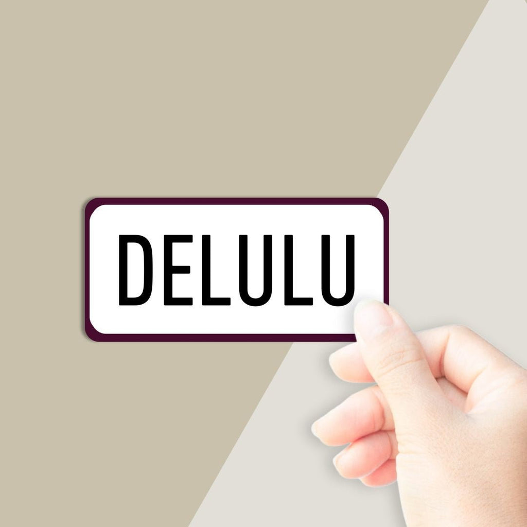 Autocollant Delulu