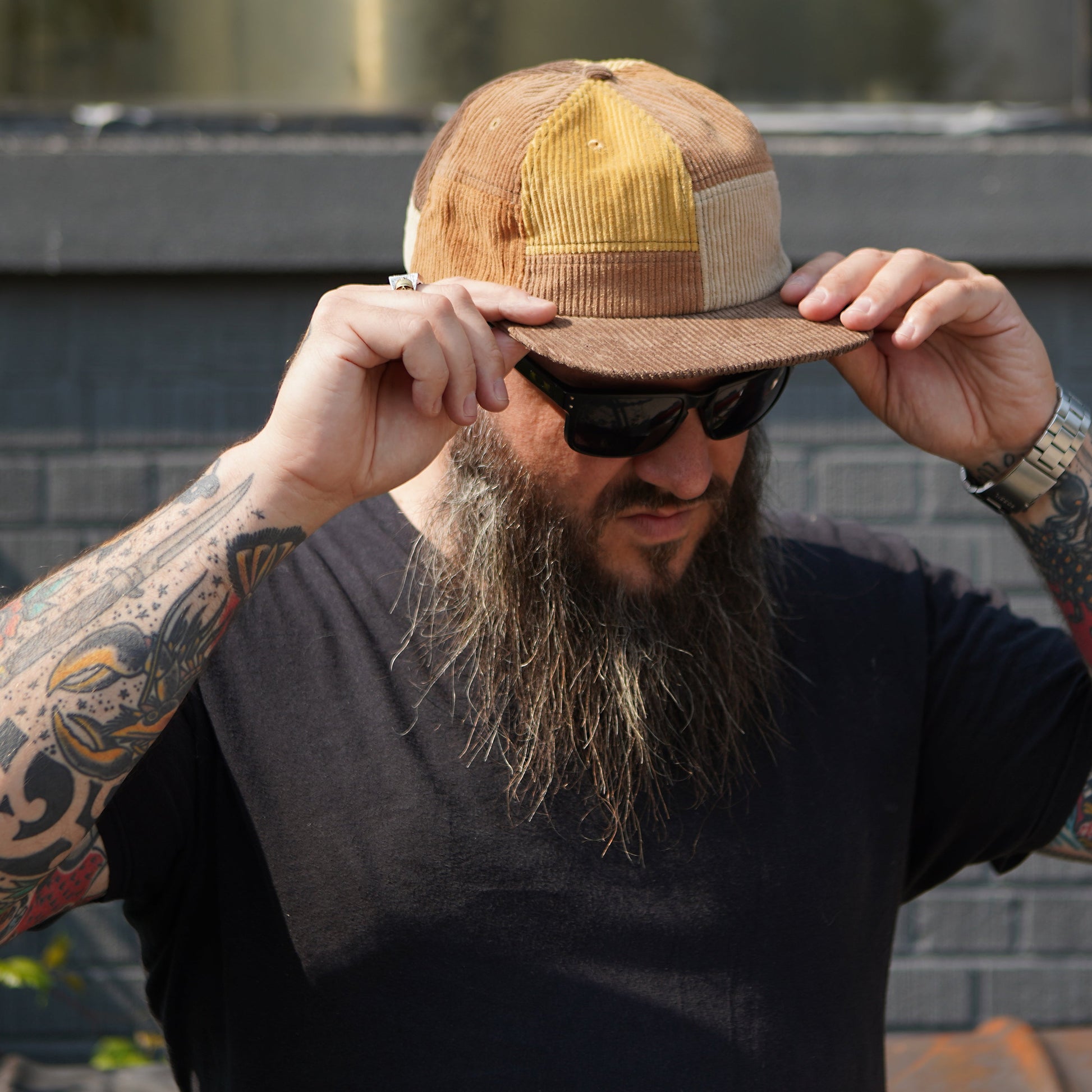 Patchwork Corduroy Hat