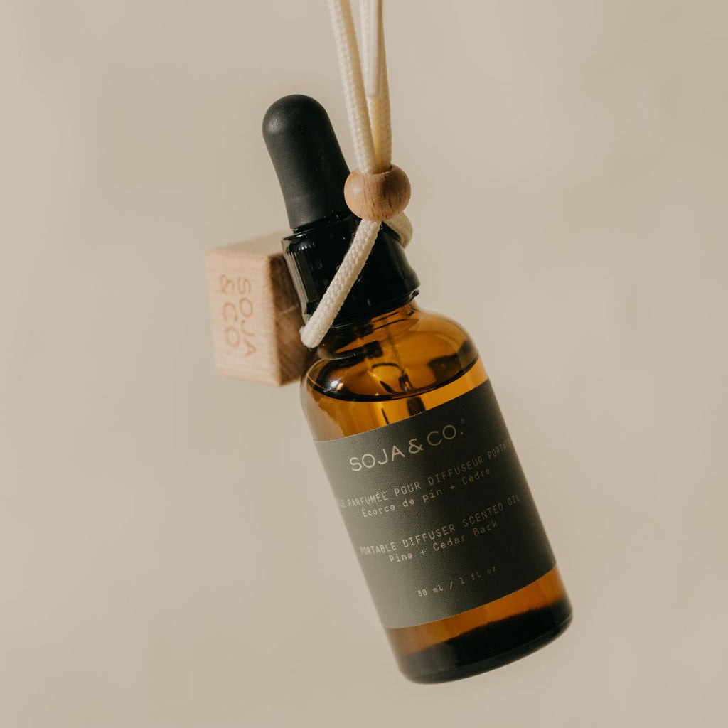 Portable Diffuser | Pine Bark + Cedar