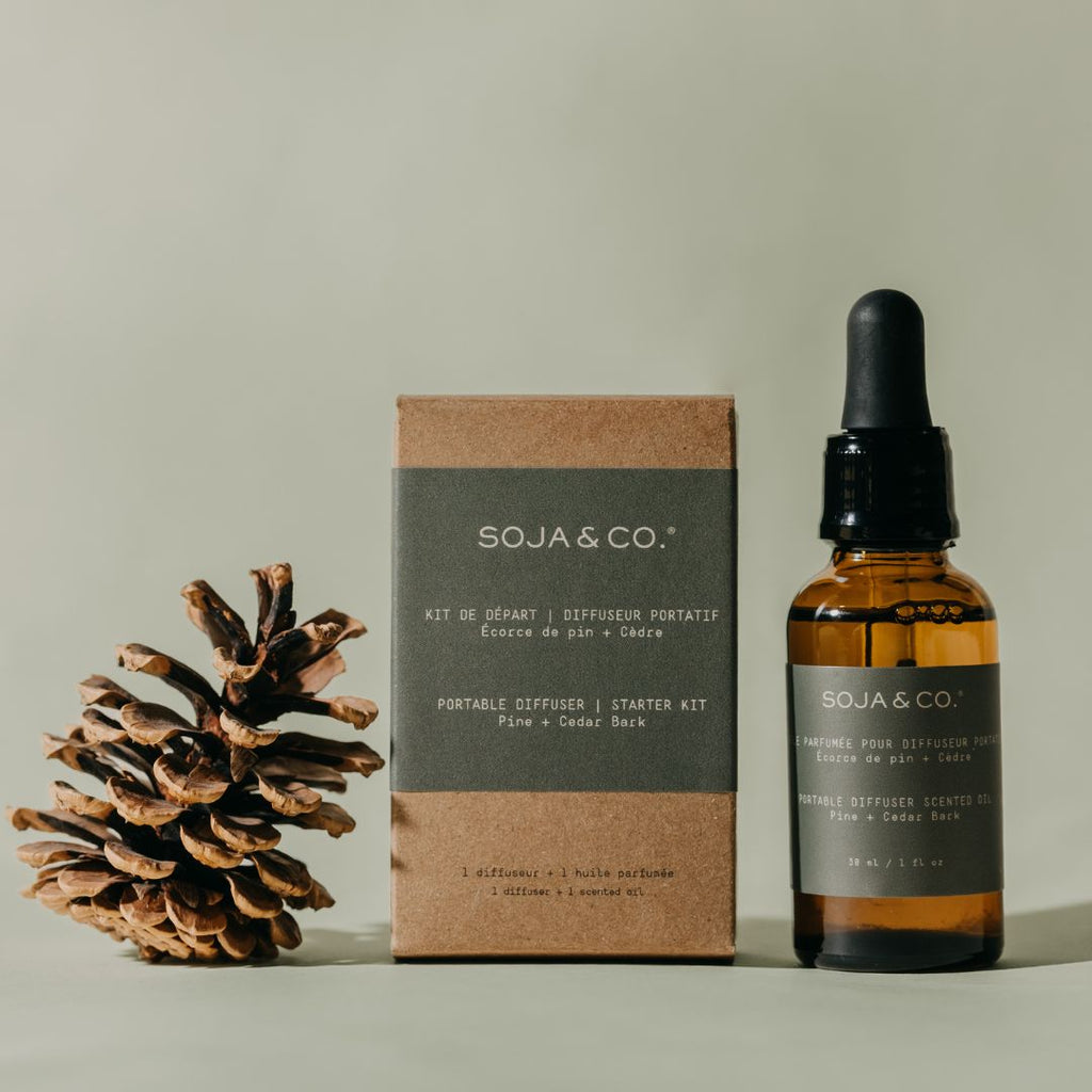 Portable Diffuser | Pine Bark + Cedar