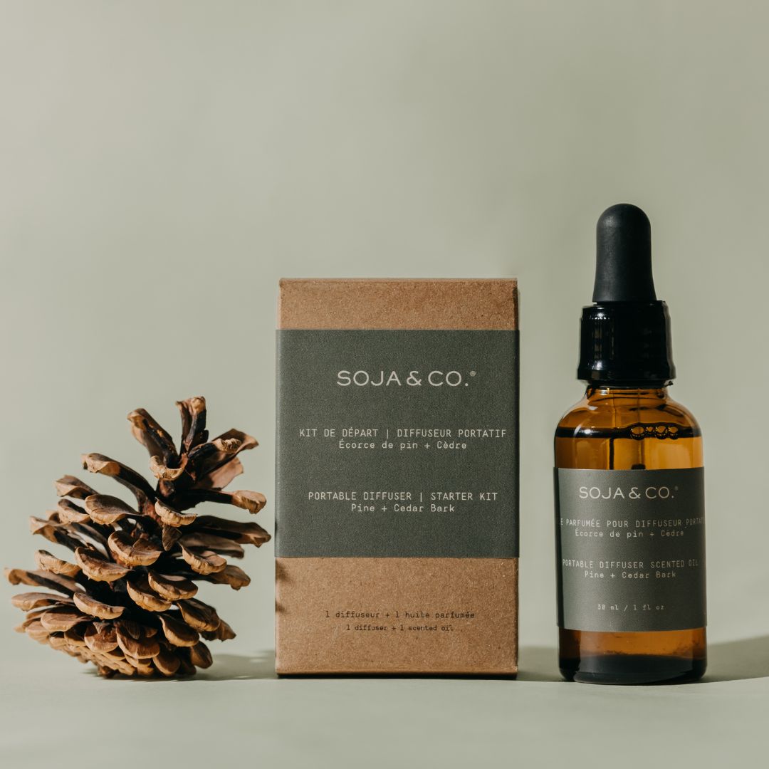 Portable Diffuser | Pine Bark + Cedar
