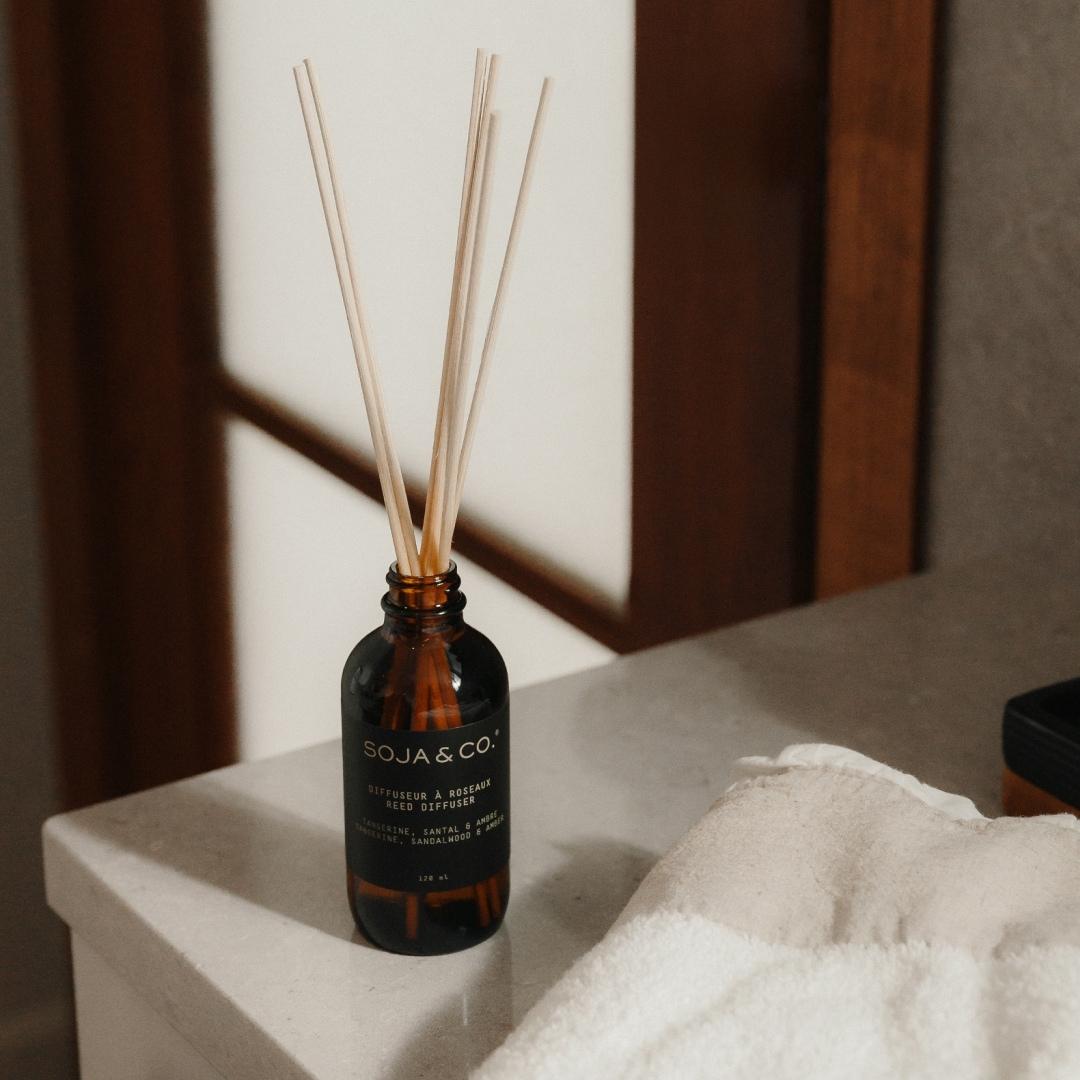 Reed Diffuser | Tangerine, Sandalwood & Amber