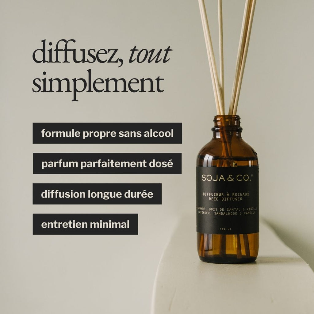 Reed Diffuser | Lavender, Sandalwood & Vanilla