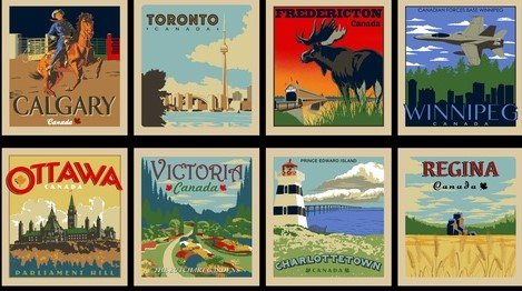 Découvrez le Canada - Villes n° 1 - Panel