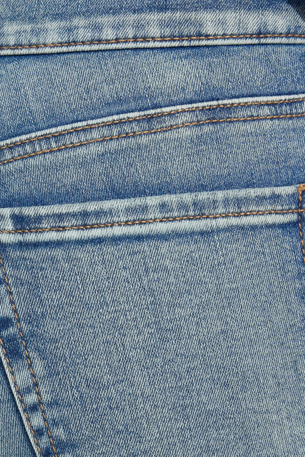 Jean évasé taille basse