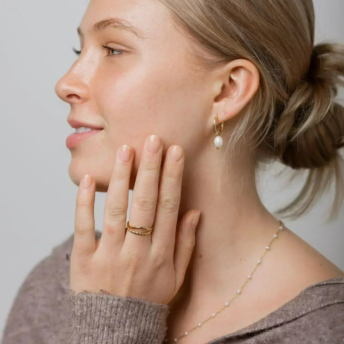 Bague double réglable