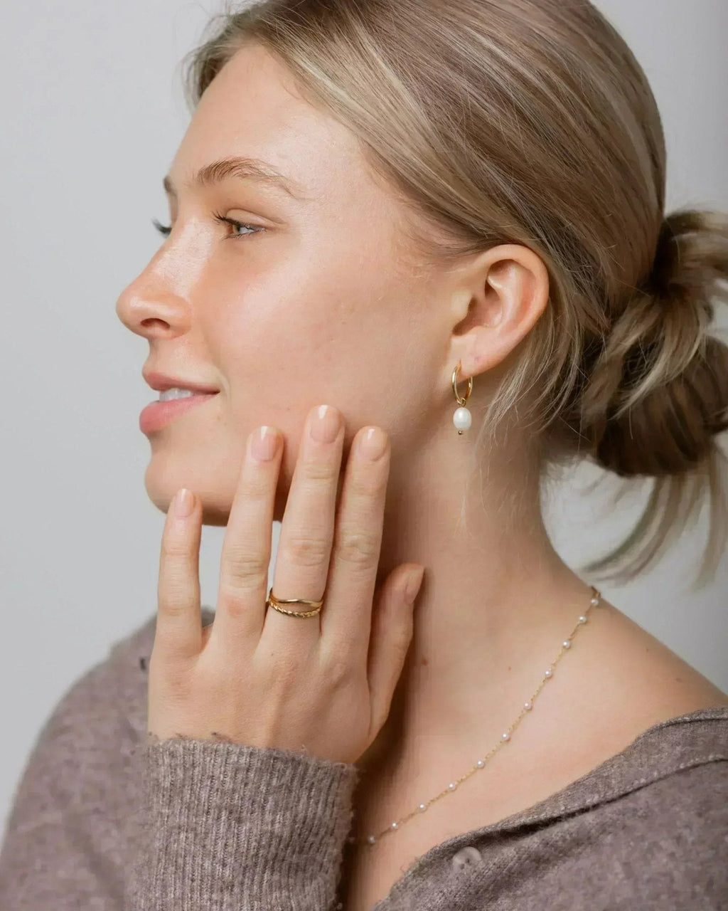 Boucles d'oreilles en perles