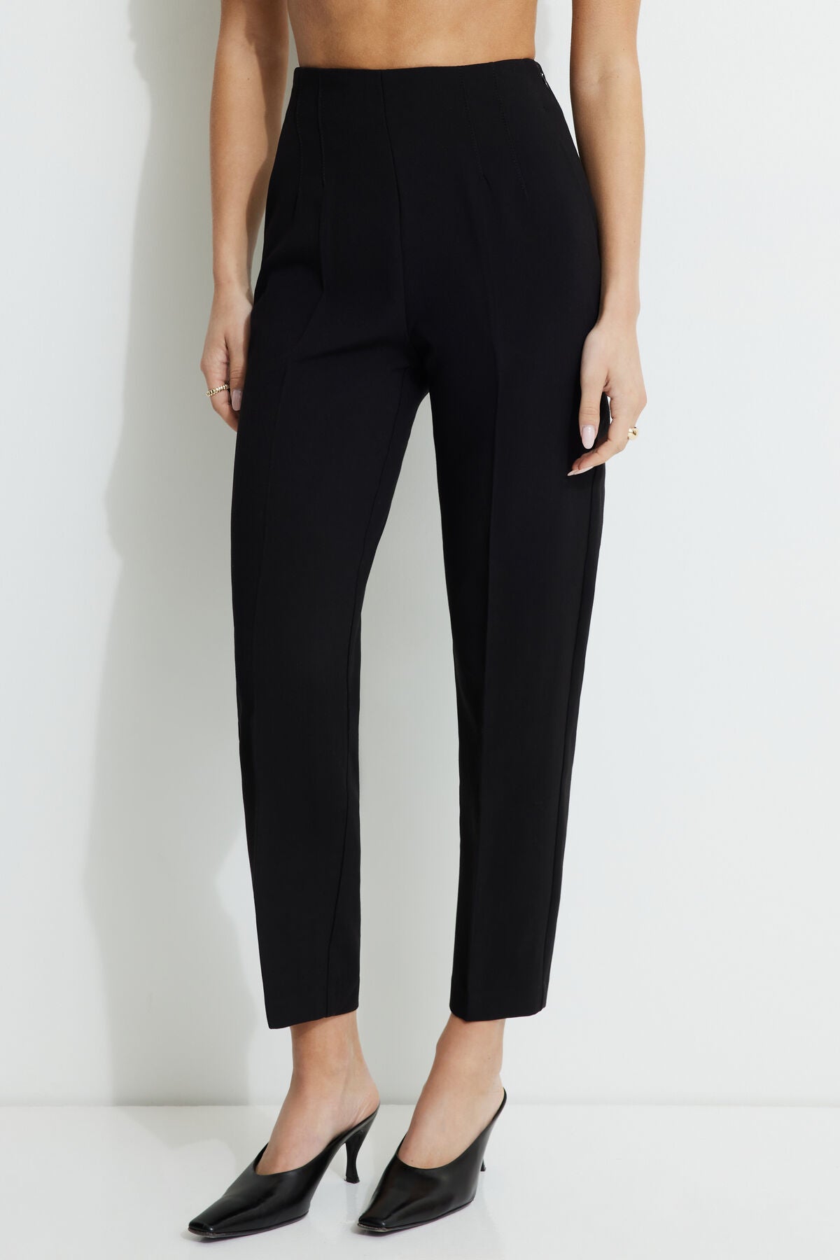 Pantalon slim Kendall à fermeture éclair latérale
