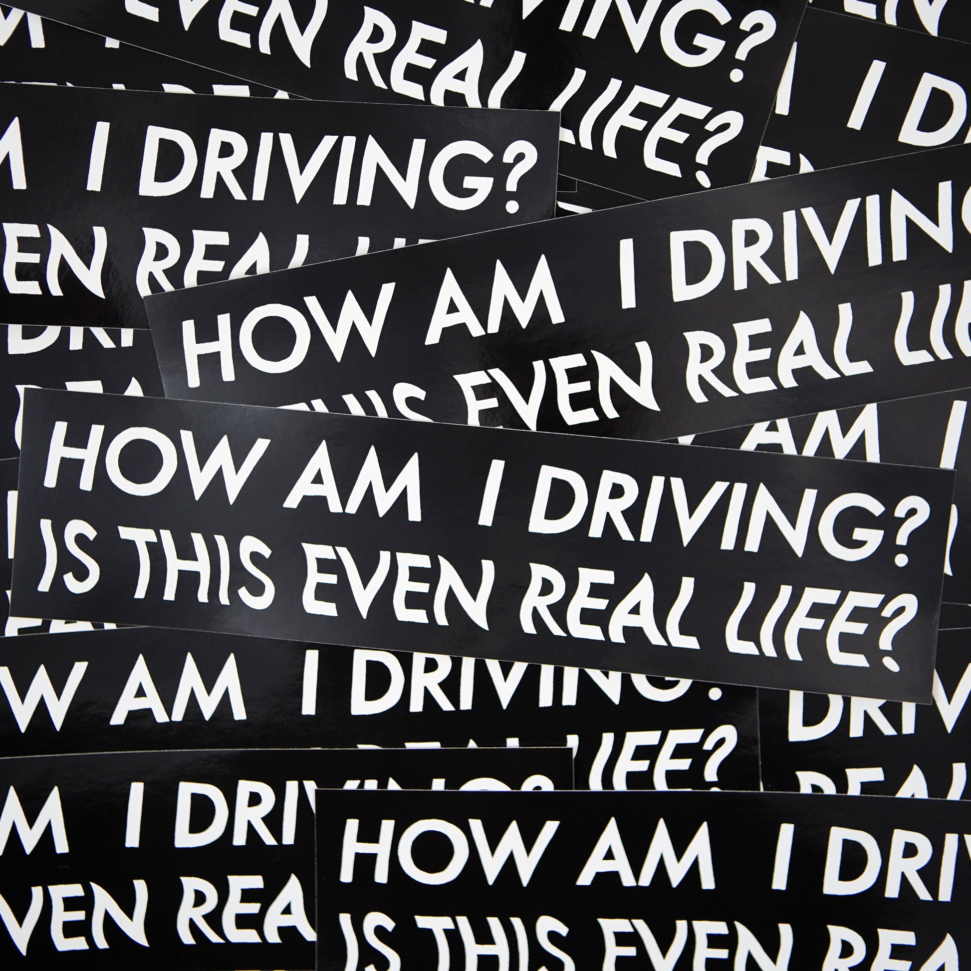 How Am I Driving Bumper Sticker