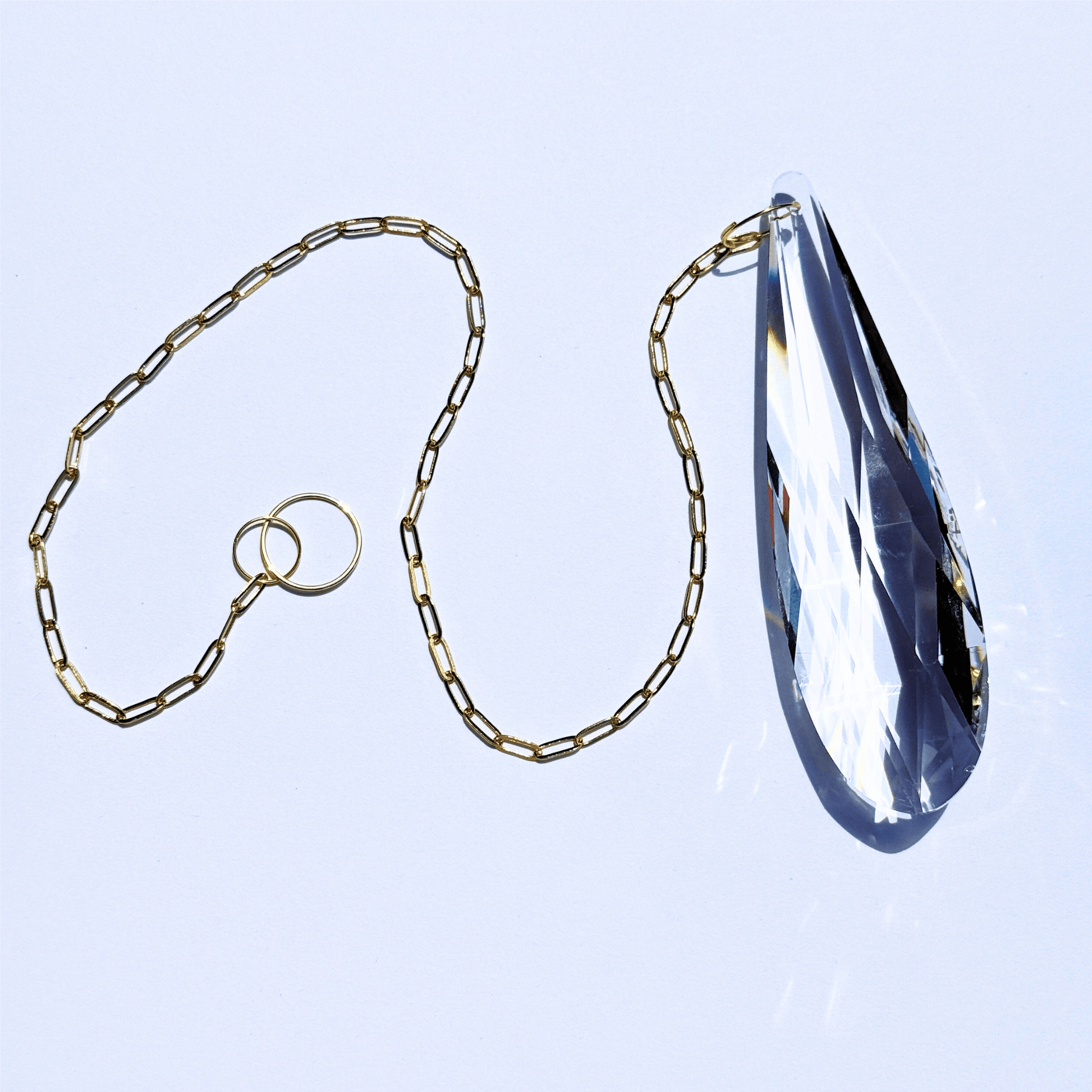 XXL Droplet Prism Suncatcher