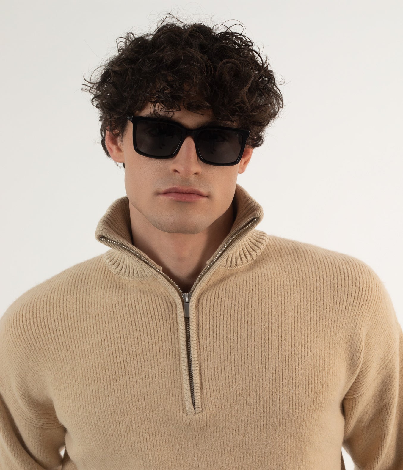 Lunettes de soleil rectangulaires recyclées BIDLE-2