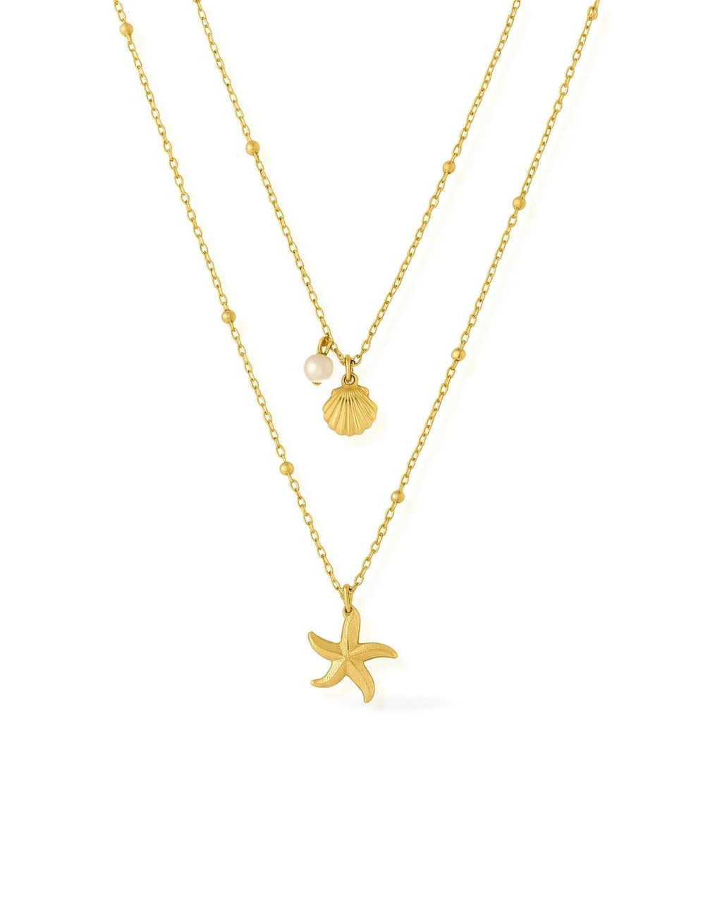 Collier à plusieurs niveaux Dune
