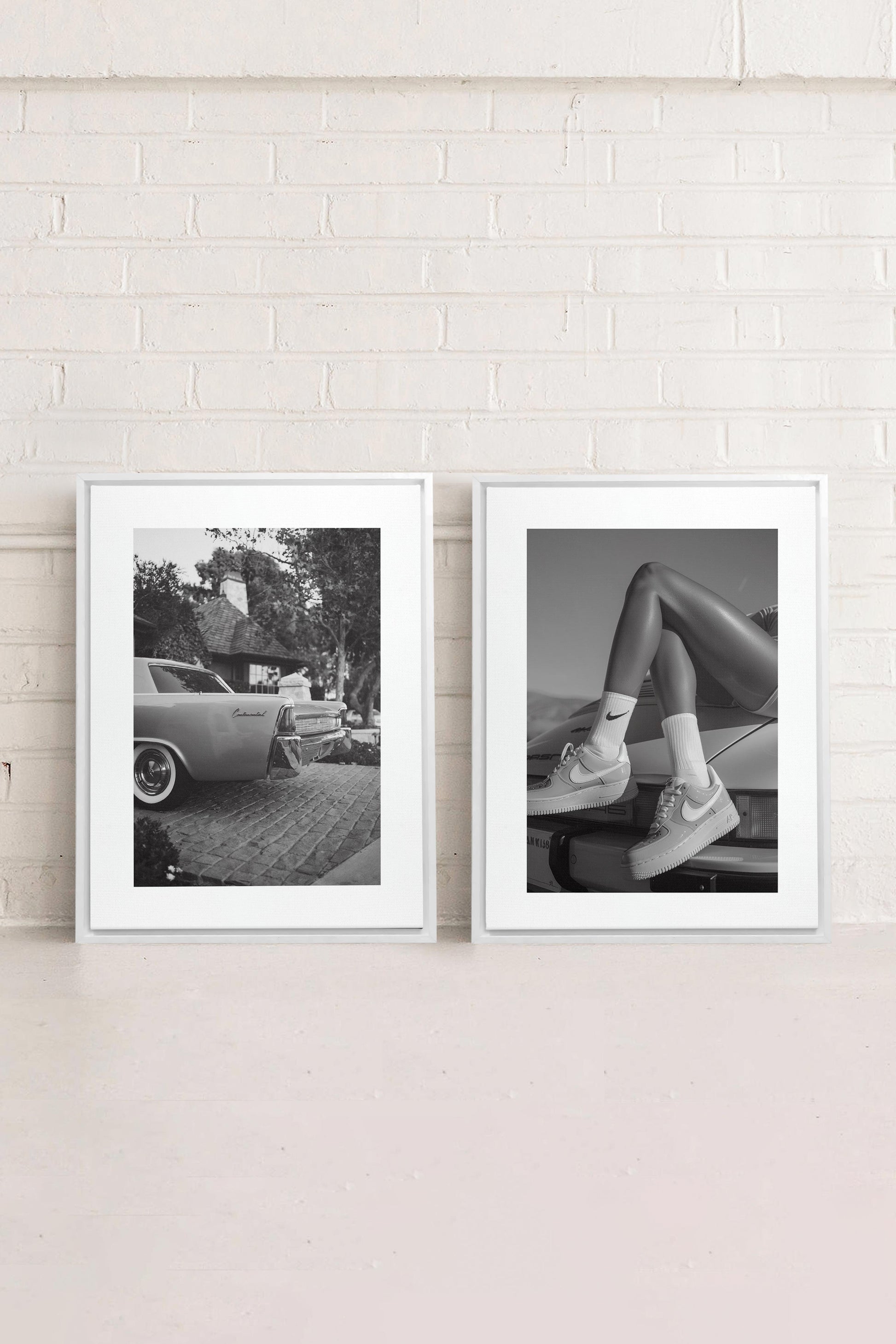 ELEGANCE BLISSFUL DUO (2 Stretched Canvas Artworks)