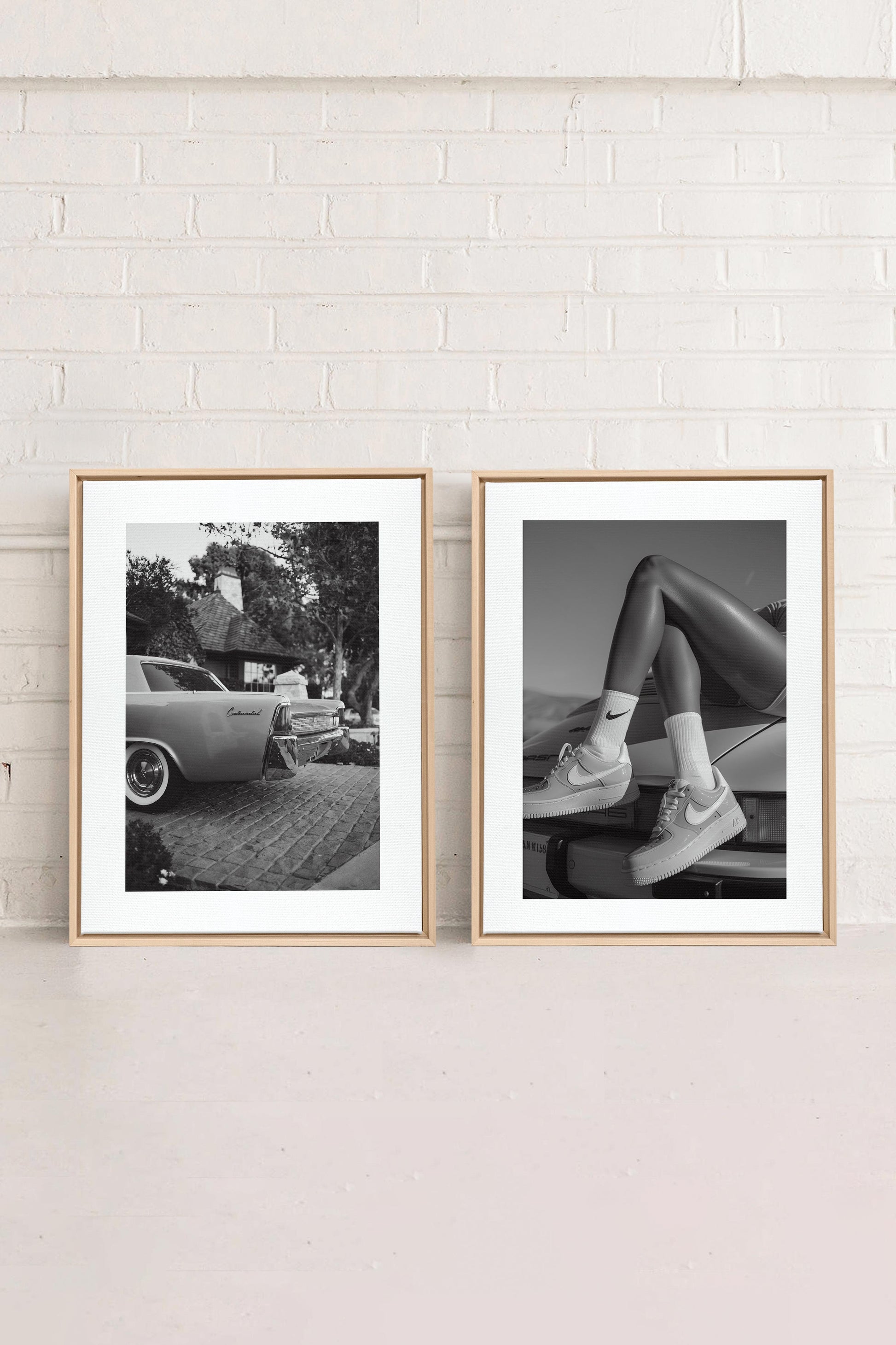 ELEGANCE BLISSFUL DUO (2 Stretched Canvas Artworks)