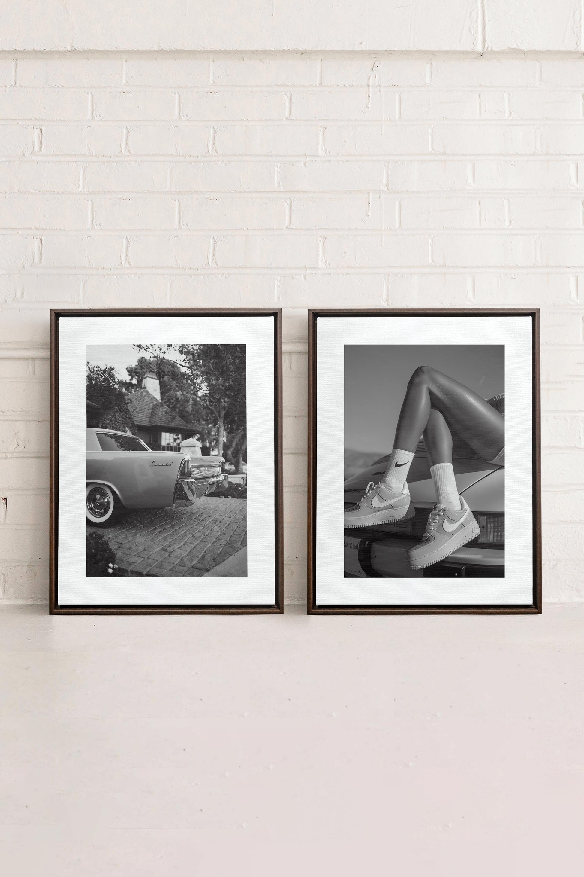 ELEGANCE BLISSFUL DUO (2 Stretched Canvas Artworks)