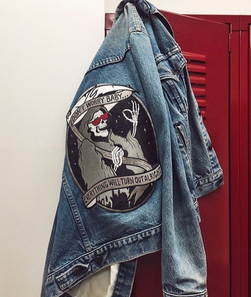 Patch pour le dos de bébé « Ne vous inquiétez pas »