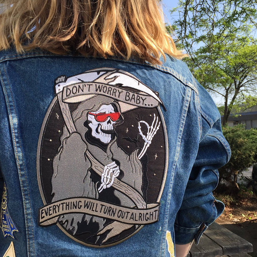 Patch pour le dos de bébé « Ne vous inquiétez pas »