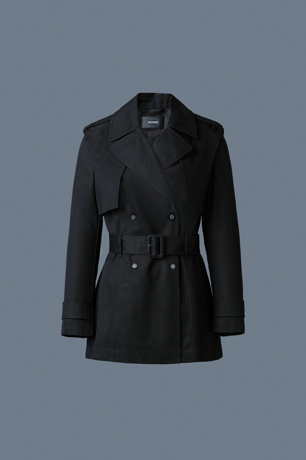 Trench mi-long ADVA avec ceinture à boucle
