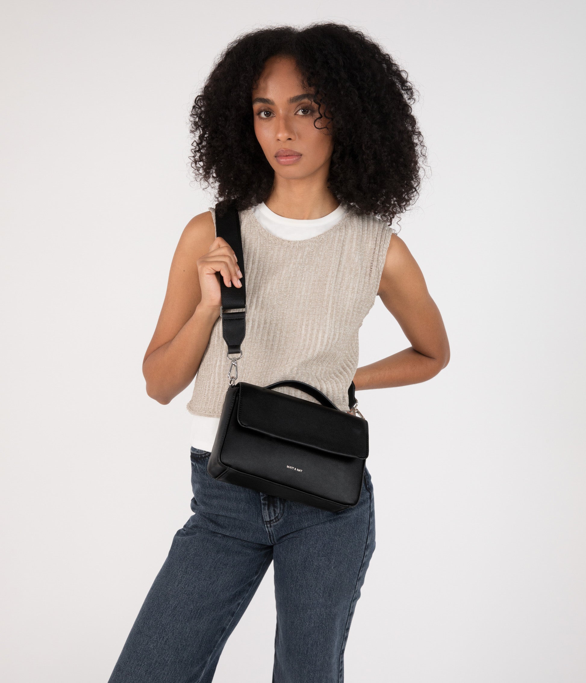 Sac bandoulière vegan HEART - Sol