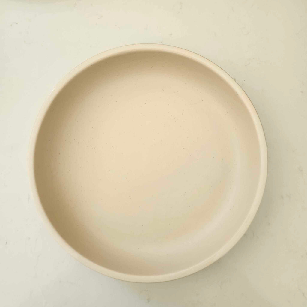 Ceramic Dinnerware (Cream White)