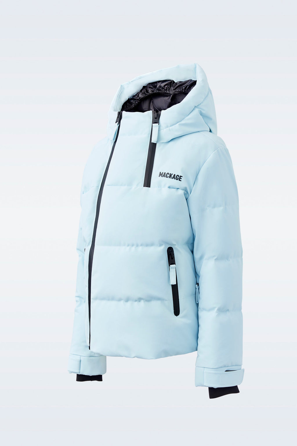 LELAND Veste de ski légère en duvet avec capuche pour enfant (8-14 ans)