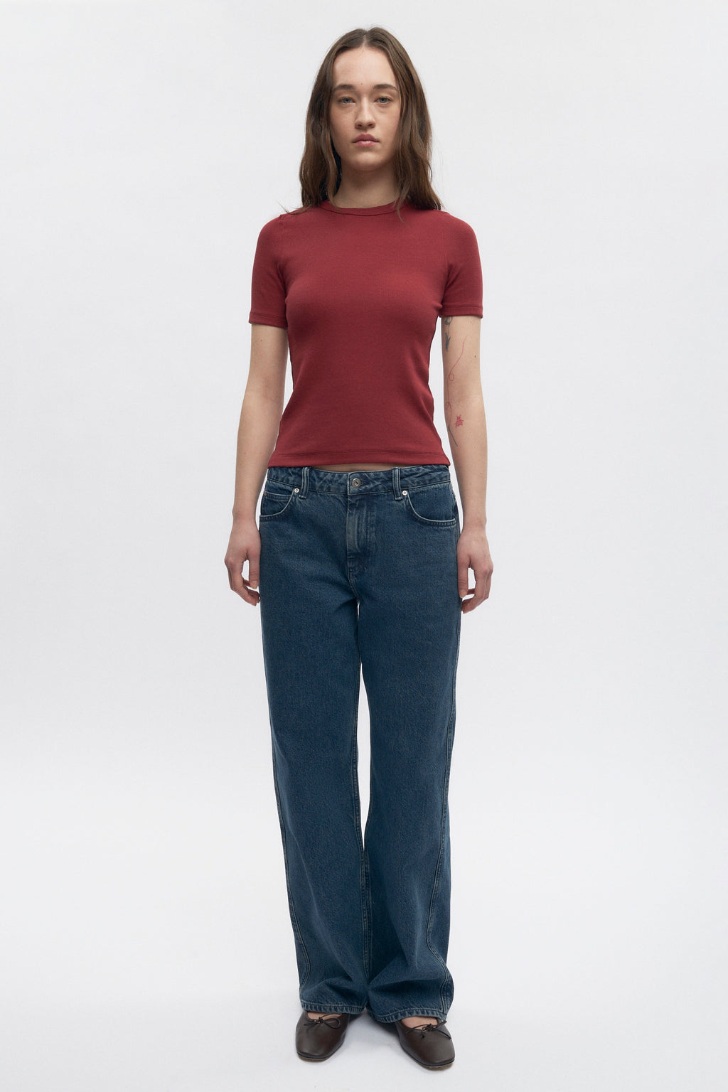Women's Fitted Rib Tee