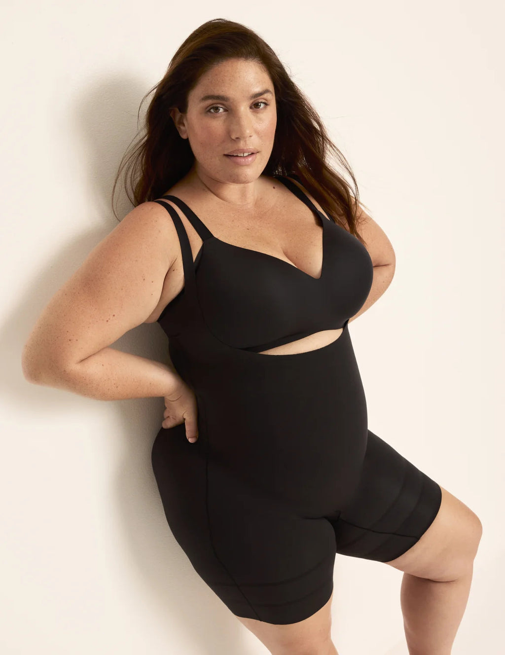 Customizable Open Bust Shaper Bodysuit