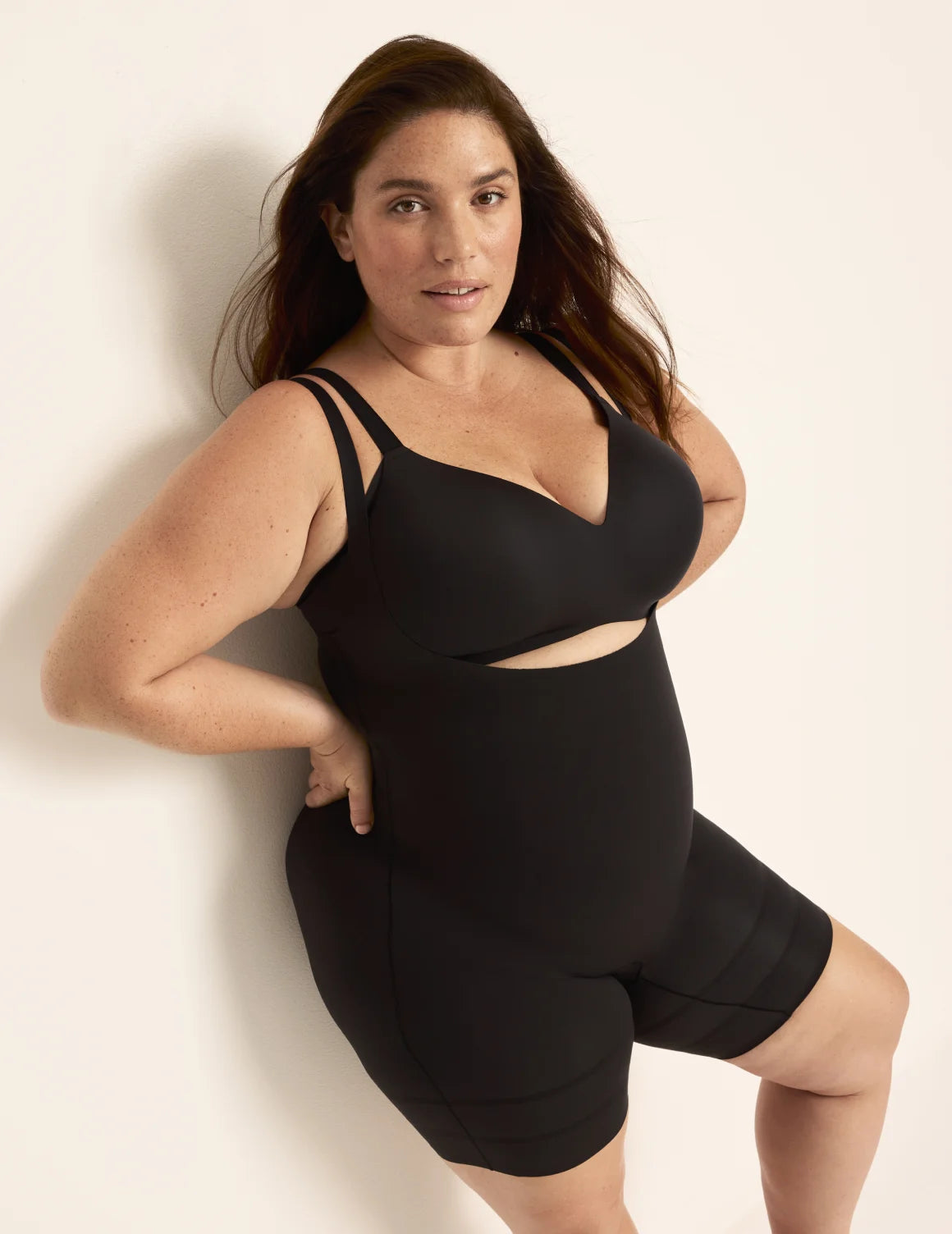 Customizable Open Bust Shaper Bodysuit