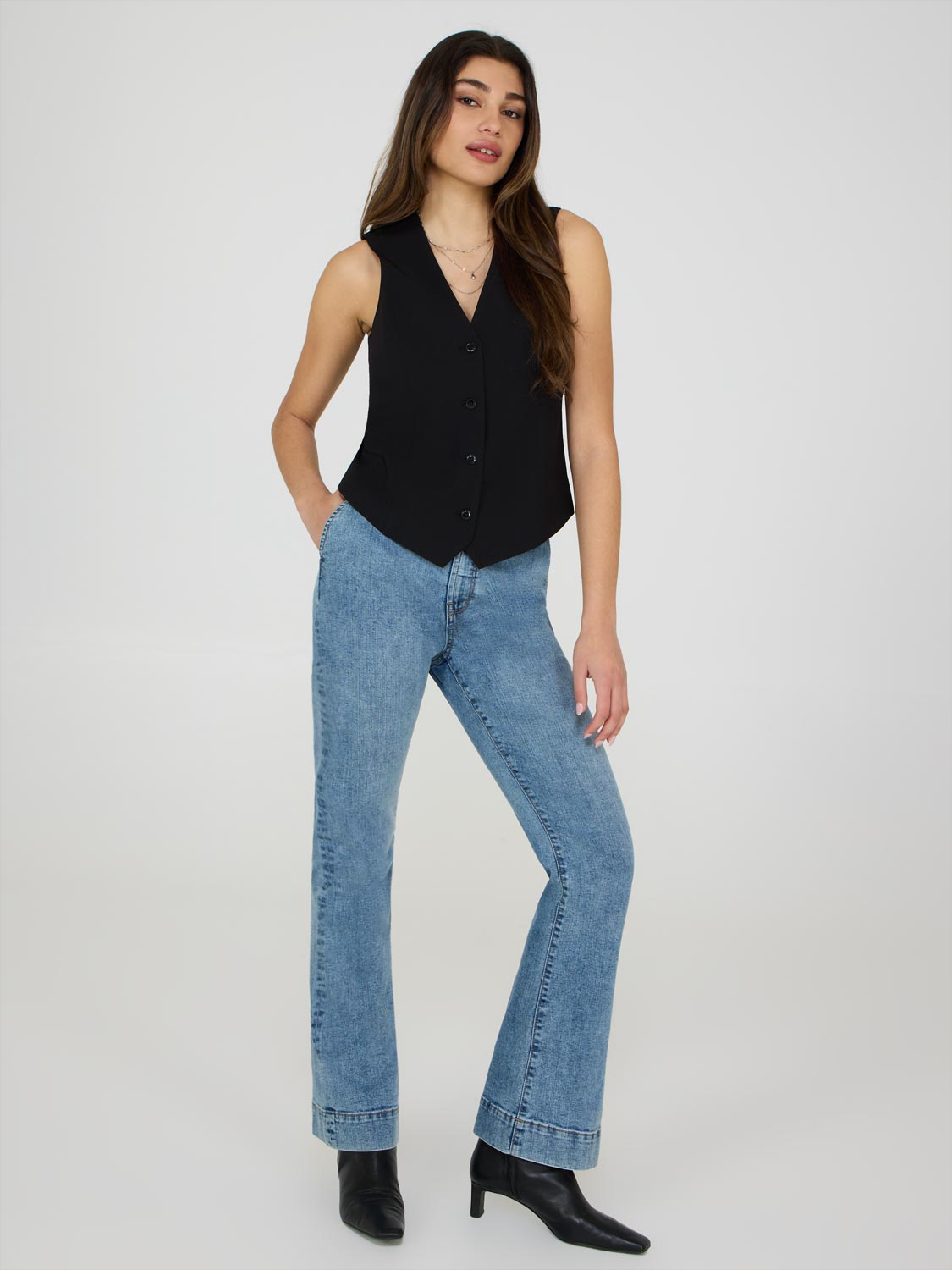 Gilet à 4 boutons