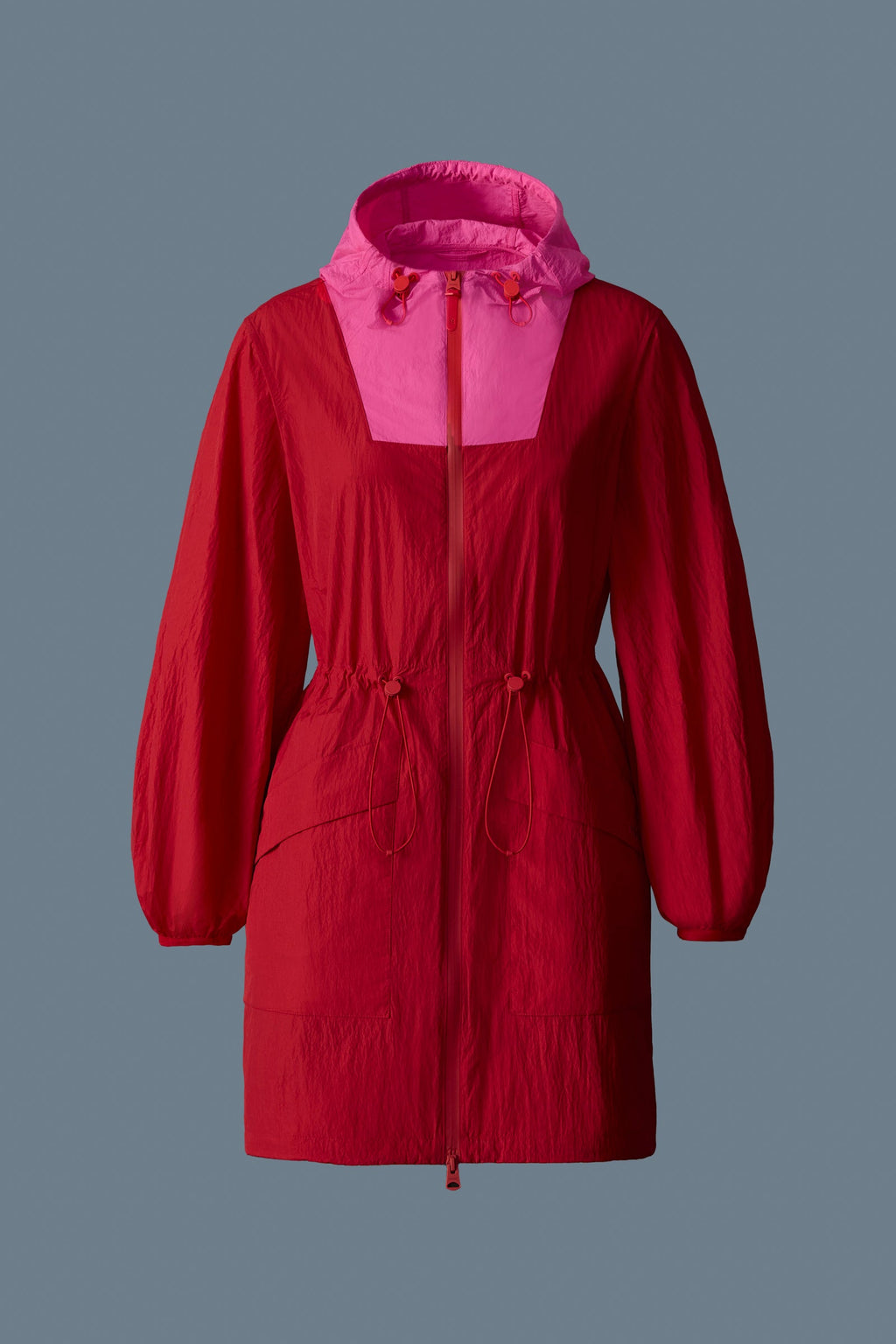 ALYSTER Packable Long rain Jacket