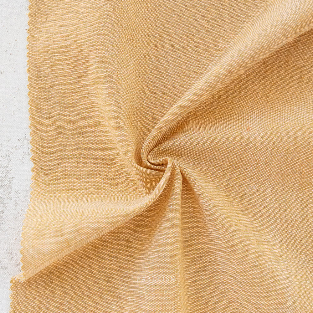 Fableism Everyday Chambray - Sunshine, 1/4 yard