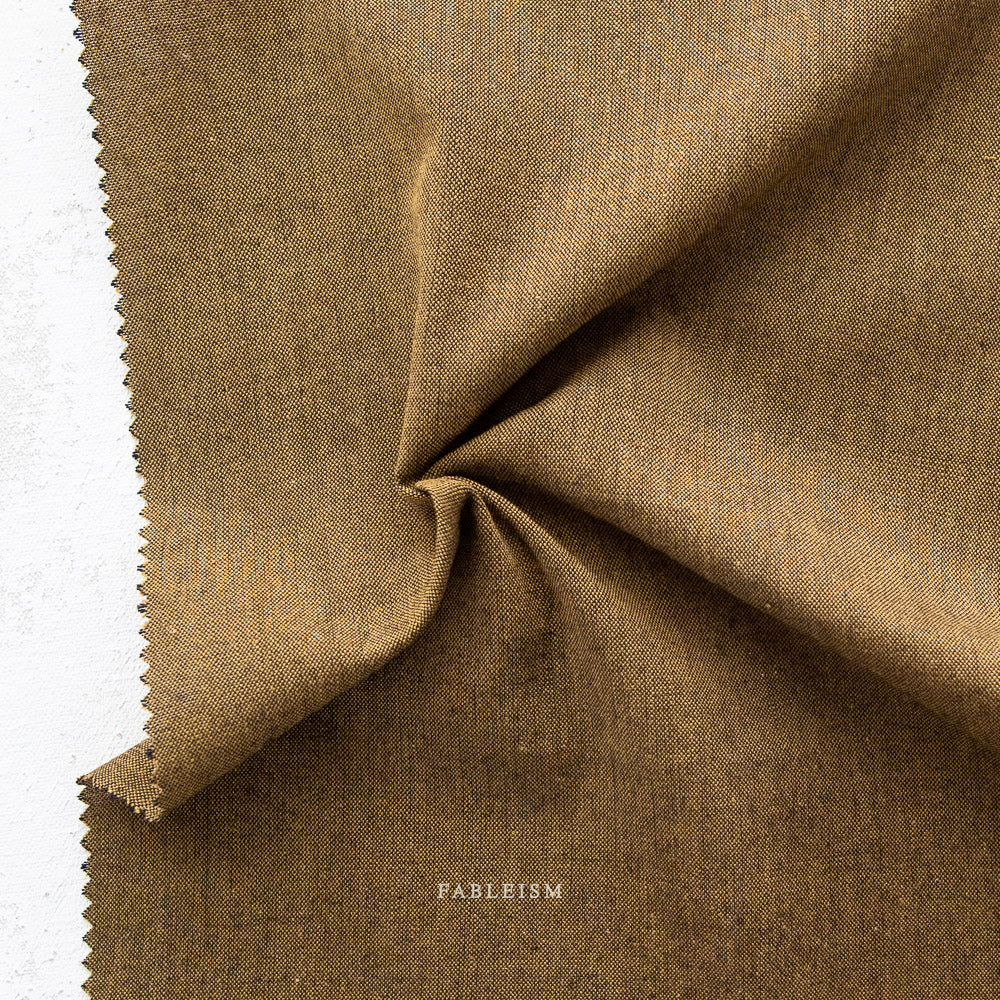 Fableism Everyday Chambray - Nocturne - Terrain, 1/4 yard