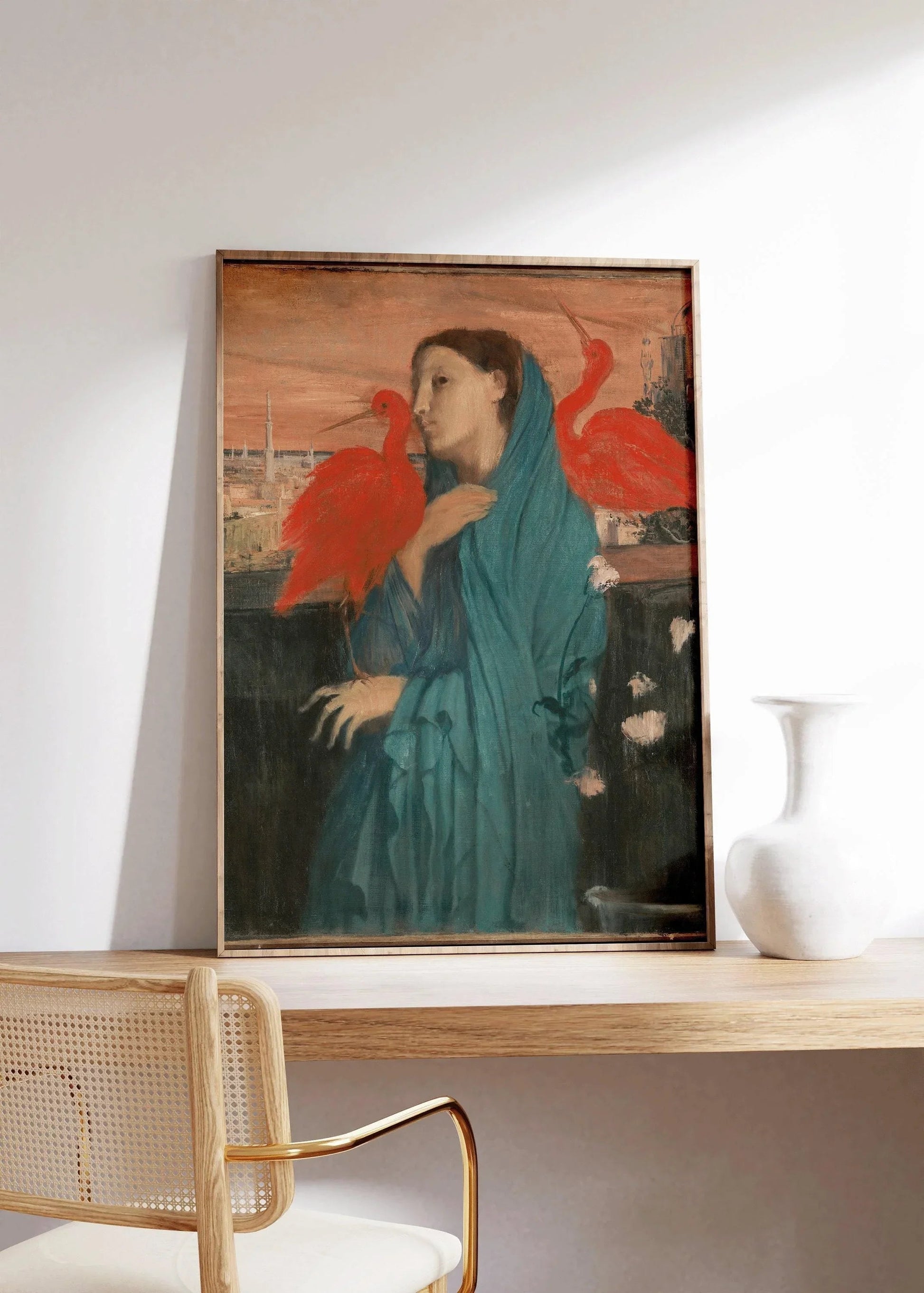 Ibis d'Edgar Degas | Œuvre d'art célèbre (disponible encadrée ou non encadrée)