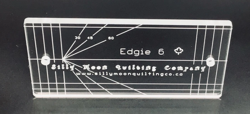 Silly Moon Ruler, Edgie 6, 1/8"