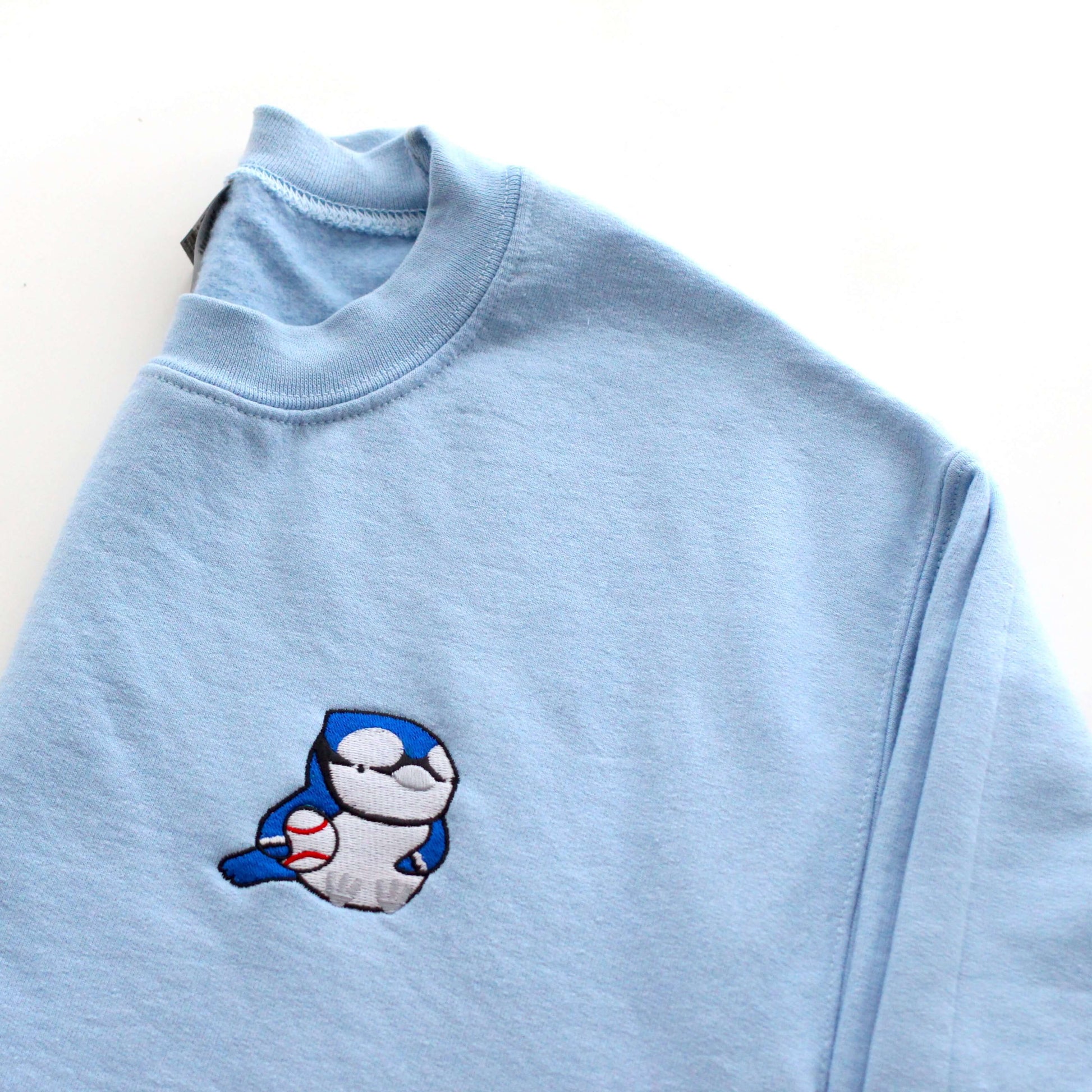 Embroidered Blue Jay Sweatshirt - Toronto Baseball Apparel