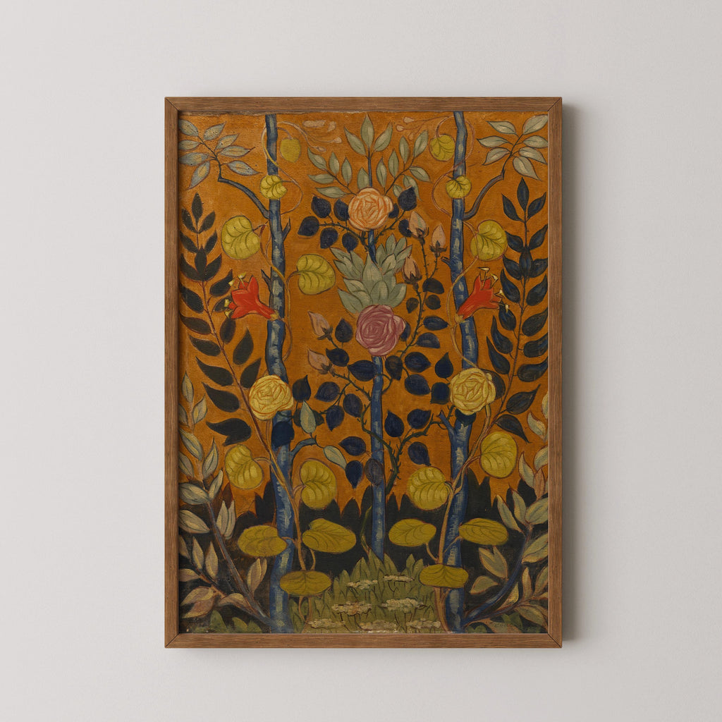 Estampe d'Émile Bernard Roses : Nature morte impressionniste vintage, reproduction d'art giclée