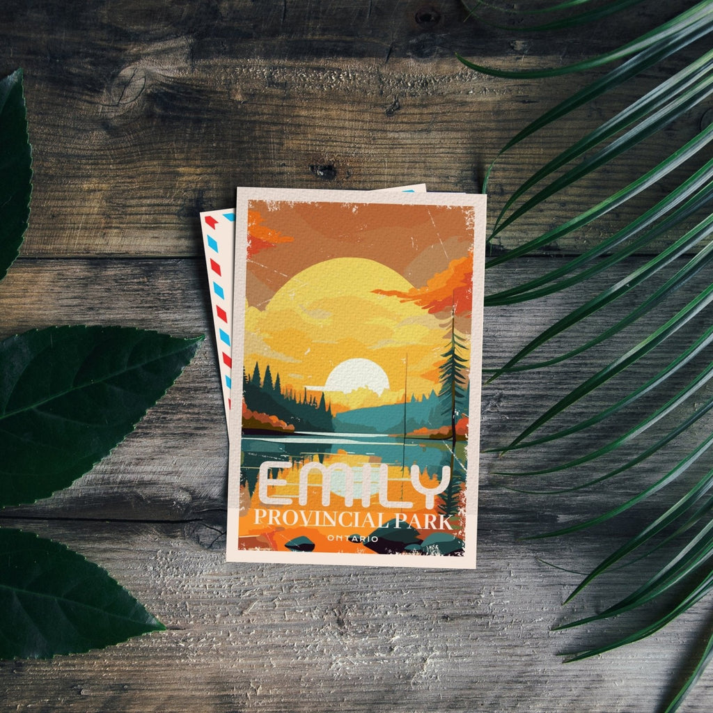 Emily Ontario Provincial Park Postcard, Canada Parks