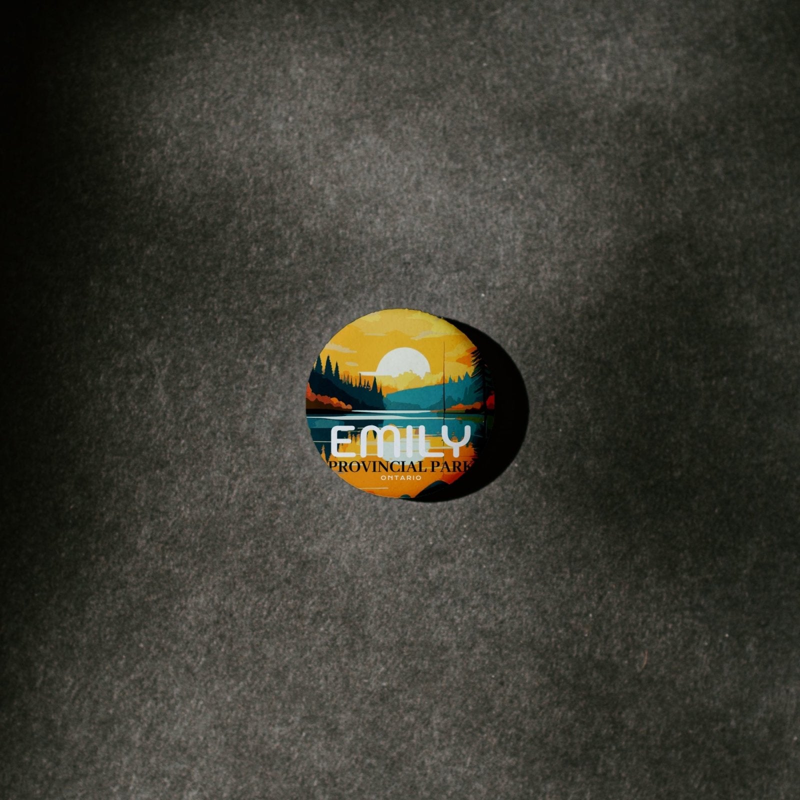 Emily Provincial Park of Ontario Pinback Button, Canada Parks