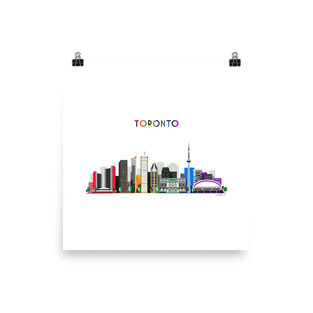 Toronto Cityscape ART PRINT
