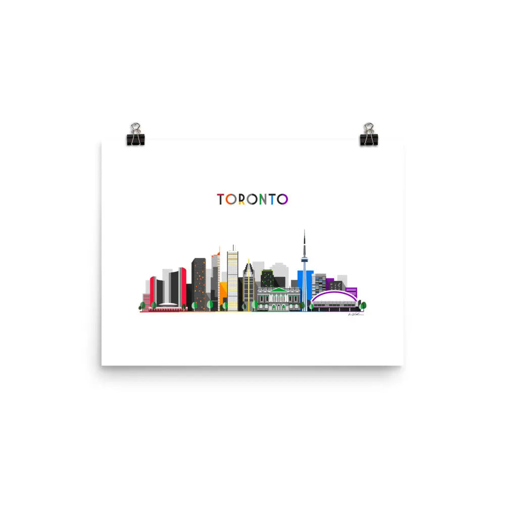 Toronto Cityscape ART PRINT
