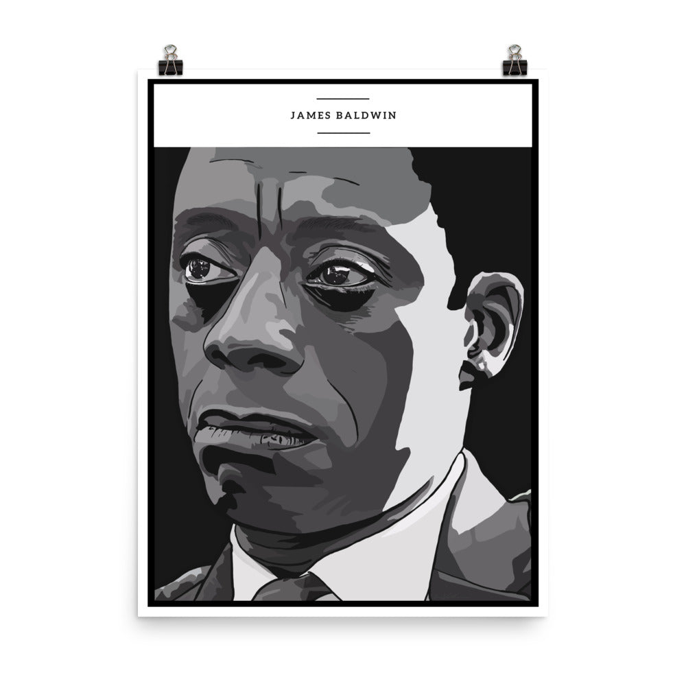 James Baldwin ART PRINT