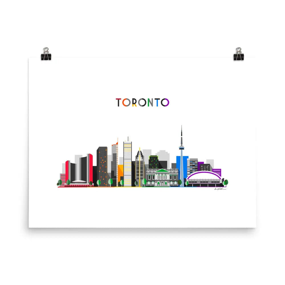 Toronto Cityscape ART PRINT