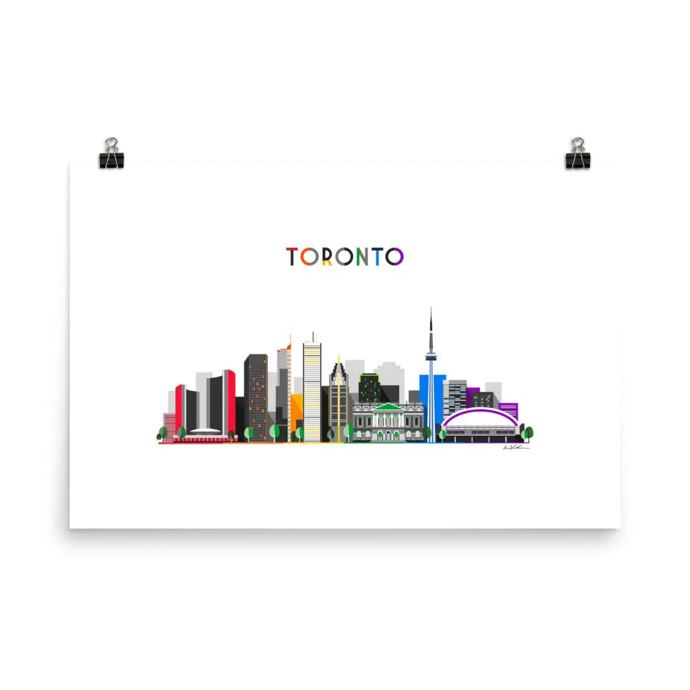 Toronto Cityscape ART PRINT