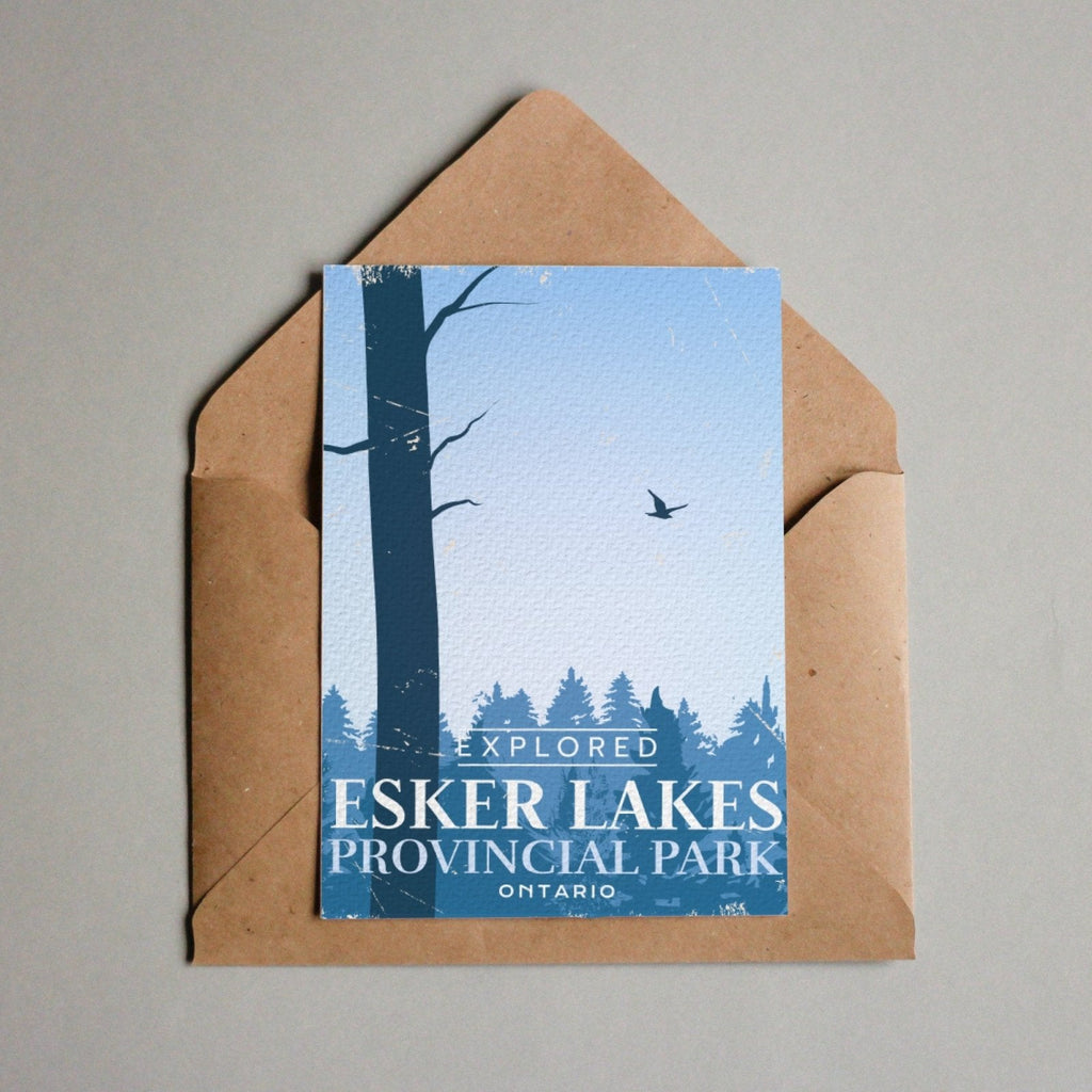 Esker Lakes Ontario Provincial Park Postcard