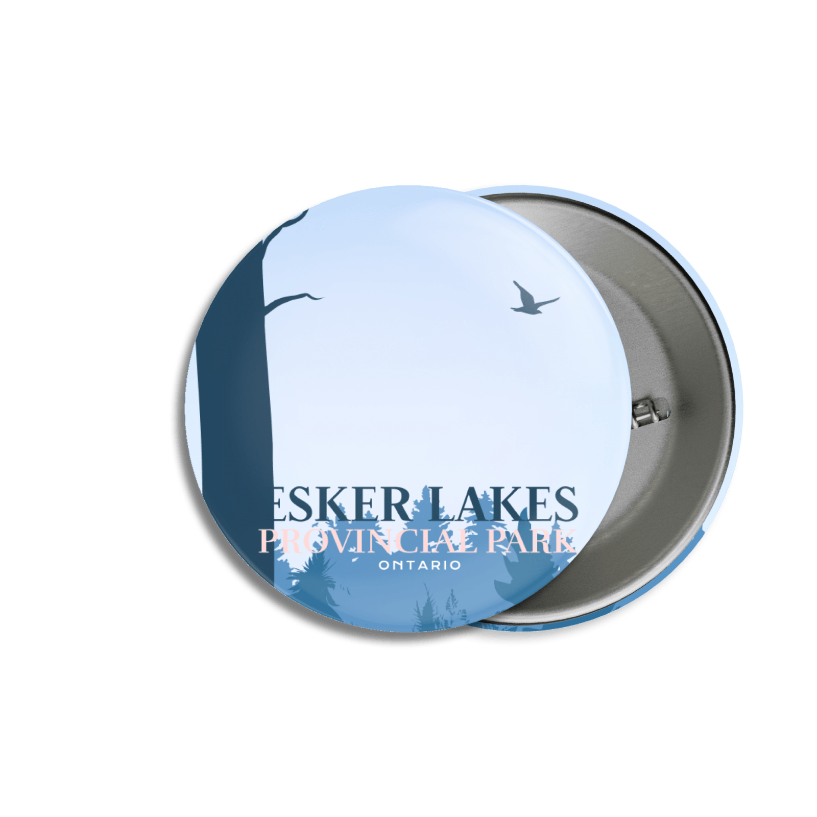 Esker Lakes Provincial Park of Ontario Pinback Button