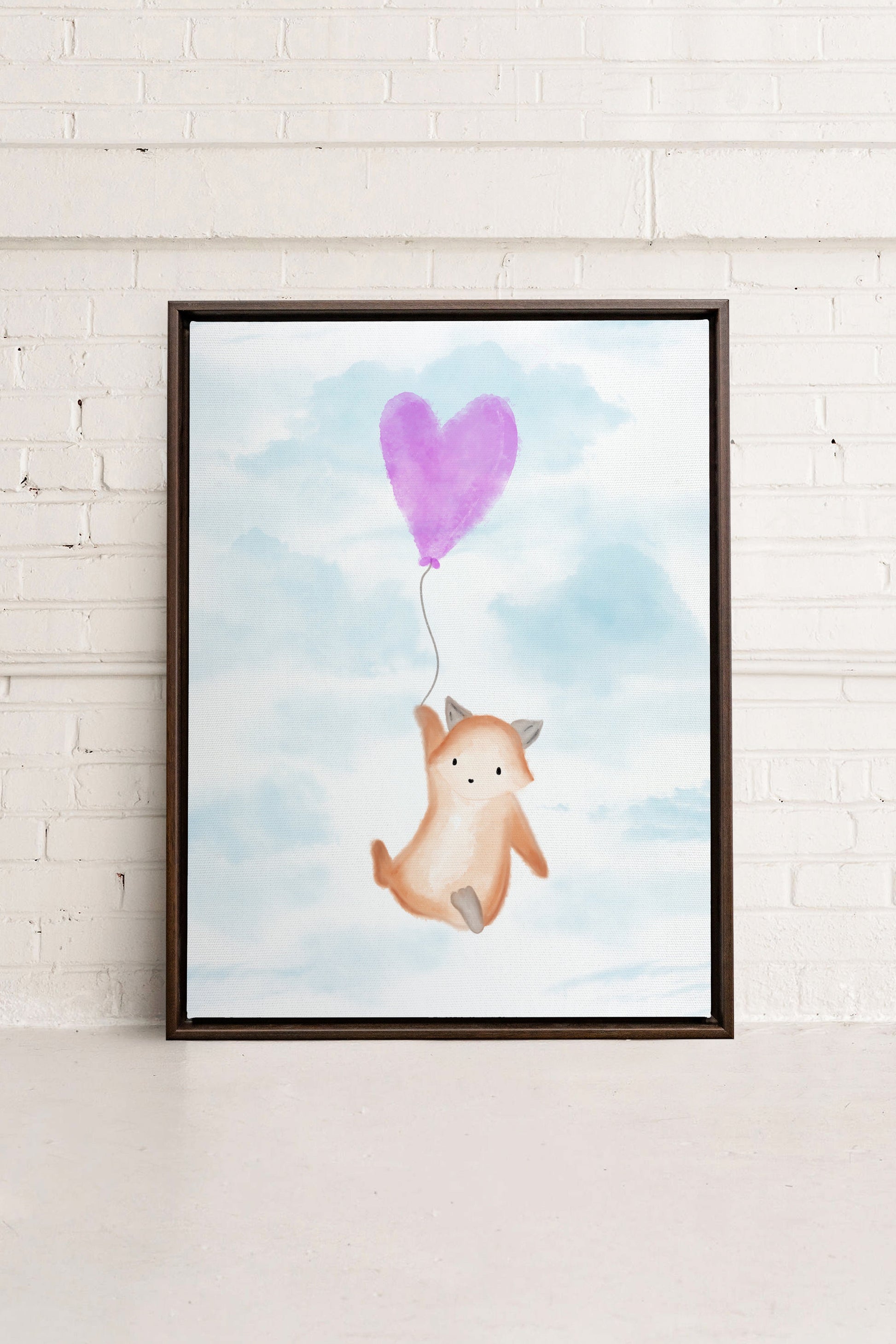 FOX, Stretched Canvas Artwork