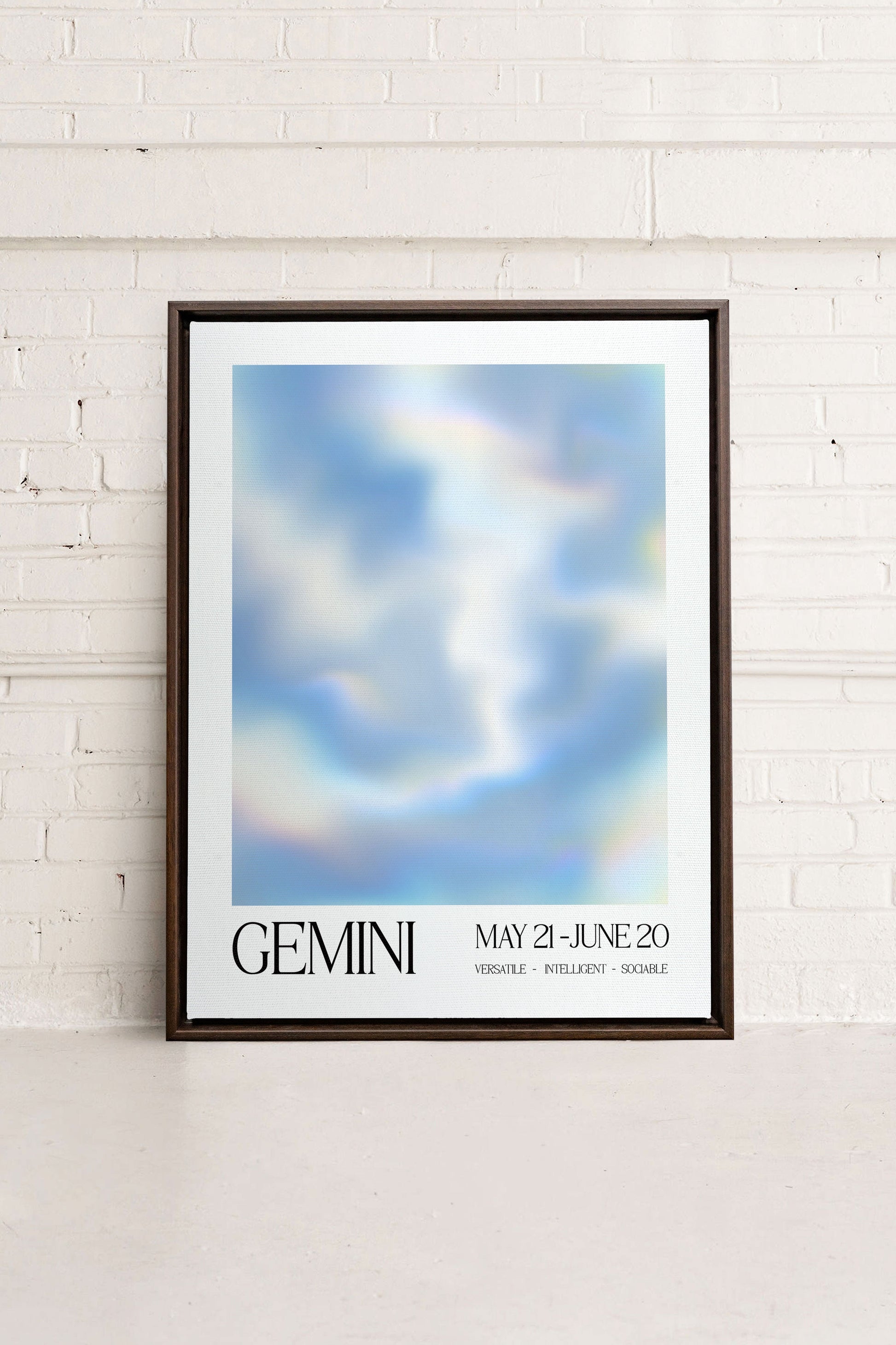 GEMINI, Stretched Canvas Artwork