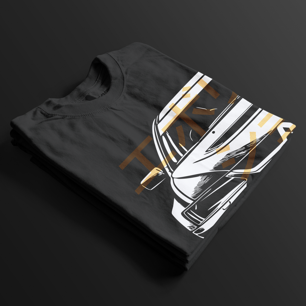T-shirt graphique automobile ClutchCloth Evo VIII